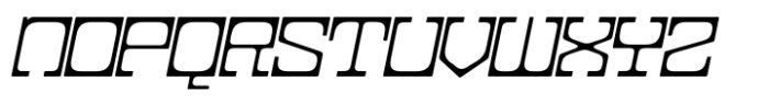 Dividente Expanded Italic Font UPPERCASE