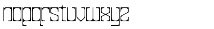 Dividente Extra Light Condensed Font LOWERCASE