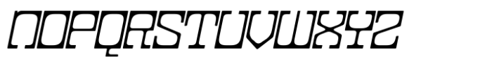 Dividente Italic Font UPPERCASE