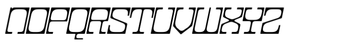 Dividente Light Italic Font UPPERCASE