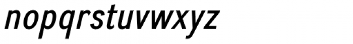 Divulge Cond Italic Font LOWERCASE