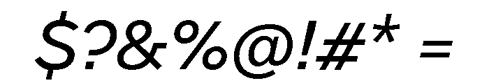 DiGrotesk Italic 29401583 Font OTHER CHARS