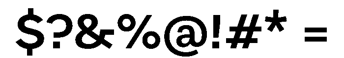 DiGrotesk Medium Font OTHER CHARS