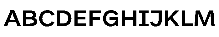 DiGrotesk Medium Font UPPERCASE