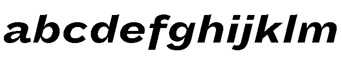Dia BlackItalic FONT