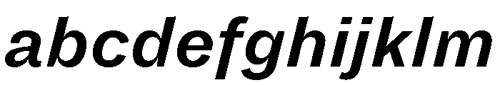 Dia BoldItalic FONT