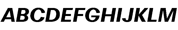 DiagolGrotesk BlackItalic Font UPPERCASE
