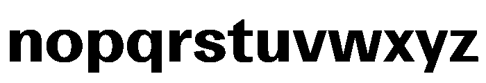 DiagolGrotesk Black Font LOWERCASE