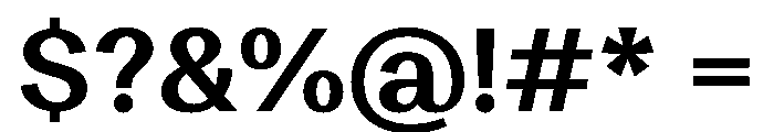 DiagolGrotesk Bold Font OTHER CHARS