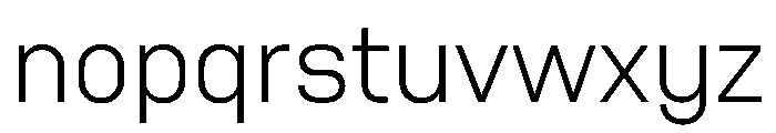 Diagraphetc Light Font LOWERCASE