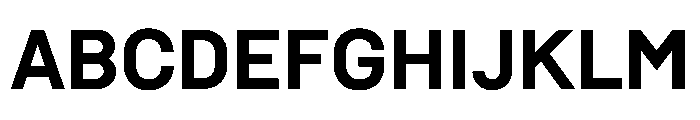 Diagraphetc Semi Bold Font UPPERCASE