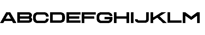 Diagraphwideetc Bold Font UPPERCASE