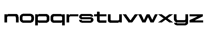 Diagraphwideetc Bold Font LOWERCASE