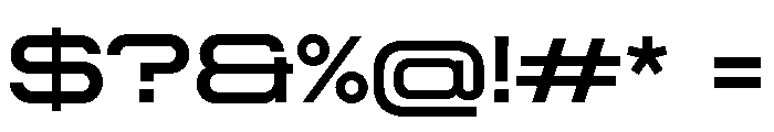 Diagraphwideetc Semi Bold Font OTHER CHARS