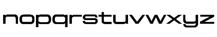 Diagraphwideetc Semi Bold Font LOWERCASE