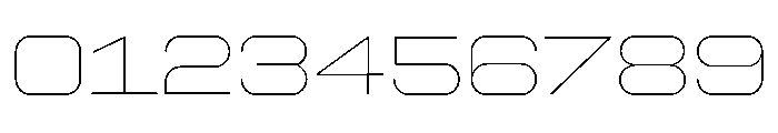Diagraphwideetc Thin Font OTHER CHARS