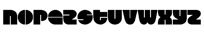 Dial Black Font UPPERCASE
