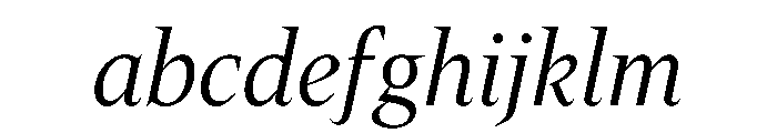 Dignitas Italic FONT