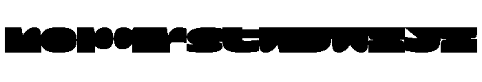 DinaChaumont DisplayBlack Font UPPERCASE