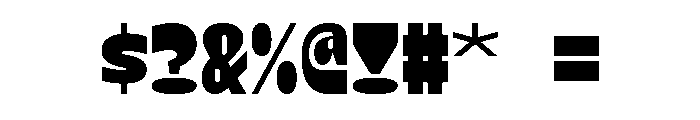 DinaChaumont DisplayBold Font OTHER CHARS