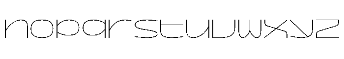 DinaChaumont DisplayExtraLight Font UPPERCASE