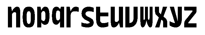 DinaChaumont DisplayRegular Font LOWERCASE