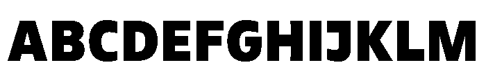 DinaChaumont TextExtraBold Font UPPERCASE