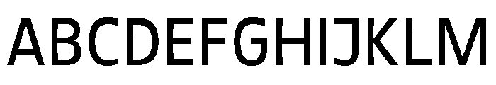 DinaChaumont TextRegular Font UPPERCASE