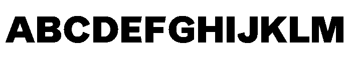DioramaGothic Black Font UPPERCASE