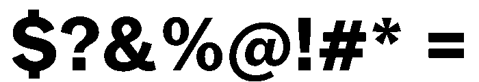 DioramaGothic Bold Font OTHER CHARS