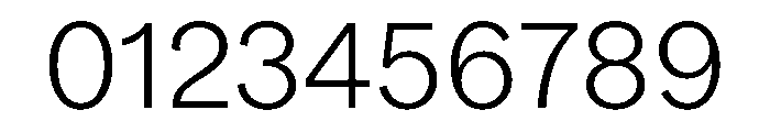 DioramaGothic Light Font OTHER CHARS
