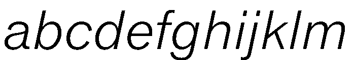 DioramaGothic LightItalic FONT