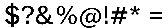 DioramaGothic Regular Font OTHER CHARS