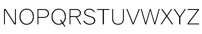 DioramaGothic Thin Font UPPERCASE