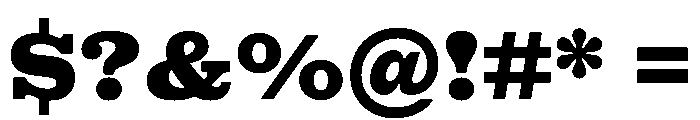DiplomatST Black Font OTHER CHARS