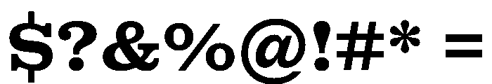 DiplomatST Bold Font OTHER CHARS
