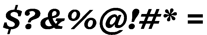 DiplomatST BoldItalic Font OTHER CHARS