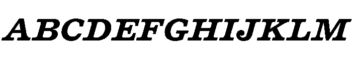 DiplomatST BoldItalic Font UPPERCASE