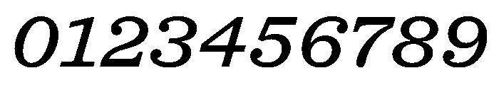 DiplomatST Italic Font OTHER CHARS