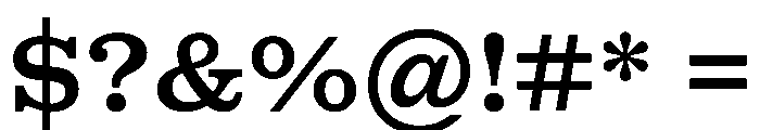 DiplomatST Medium Font OTHER CHARS
