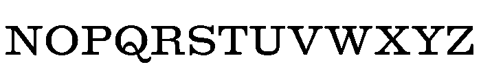 DiplomatST Regular Font UPPERCASE
