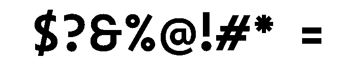 Direct Bold Font OTHER CHARS