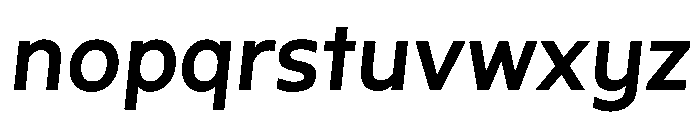 Direct BoldItalic Font LOWERCASE