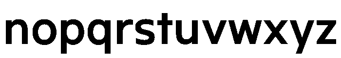 Direct Bold Font LOWERCASE