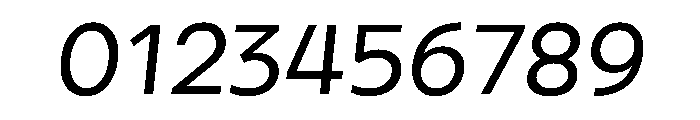 Direct Italic Font OTHER CHARS