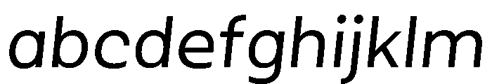 Direct Italic FONT