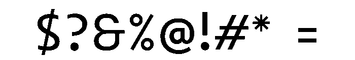 Direct Font OTHER CHARS