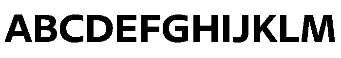 Diverse ABold Font UPPERCASE