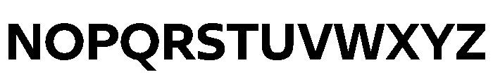 Diverse ABold Font UPPERCASE