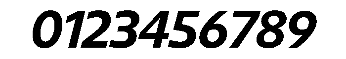 Diverse ABoldItalic Font OTHER CHARS